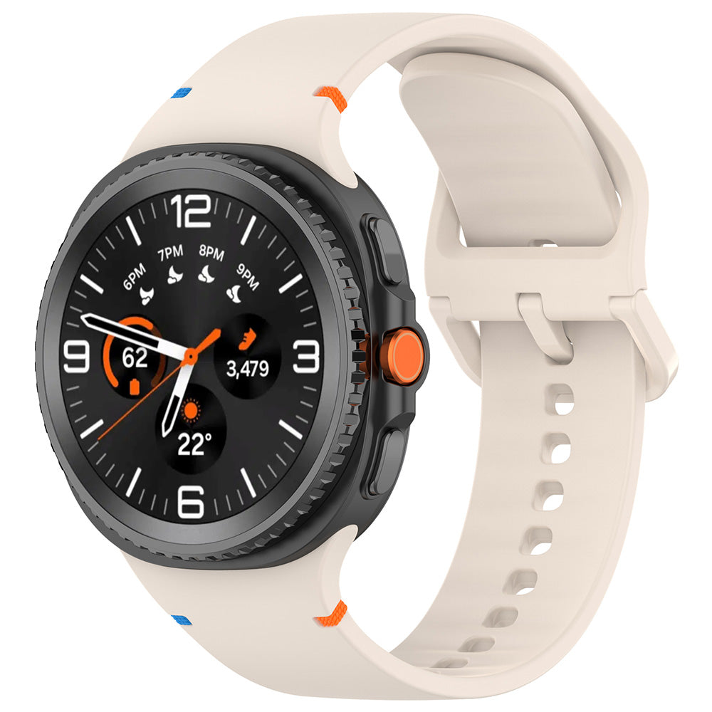 Techsuit W079 Strap for Samsung Galaxy Watch9 / Watch8 / Watch8 Classic Series, Beige