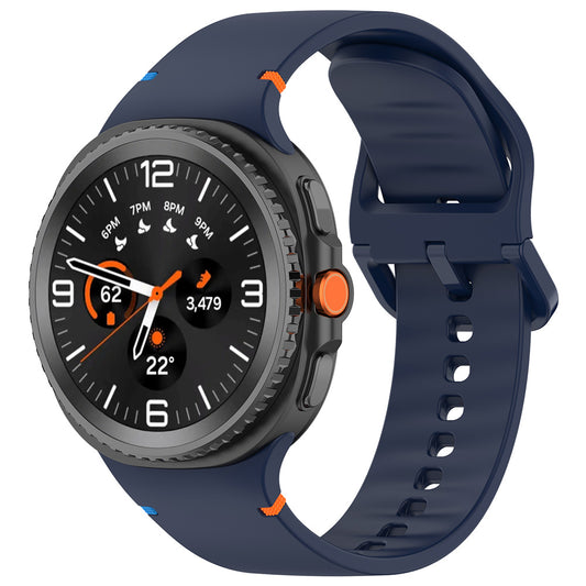 Techsuit W079 Strap for Samsung Galaxy Watch9 / Watch8 / Watch8 Classic Series, Navy Blue