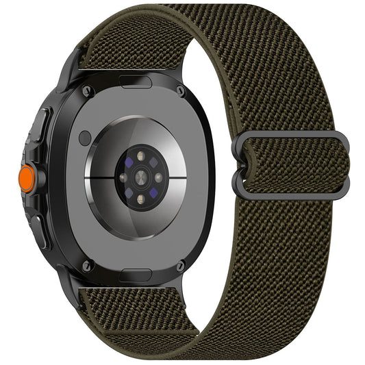 Techsuit W080 Strap for Samsung Galaxy Watch9 / Watch8 / Watch8 Classic Series, Dark Green