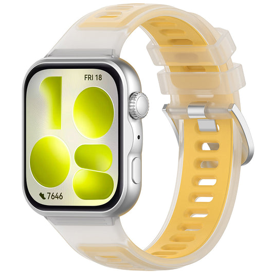 Techsuit W084 Strap for Huawei Watch Fit 5 Pro / Fit 5 / Fit 4 Pro / Fit 4 / Fit 3, Yellow