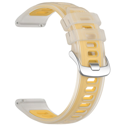 Techsuit W084 Strap for Samsung Galaxy Watch / Huawei Watch Series, 22mm, Yellow
