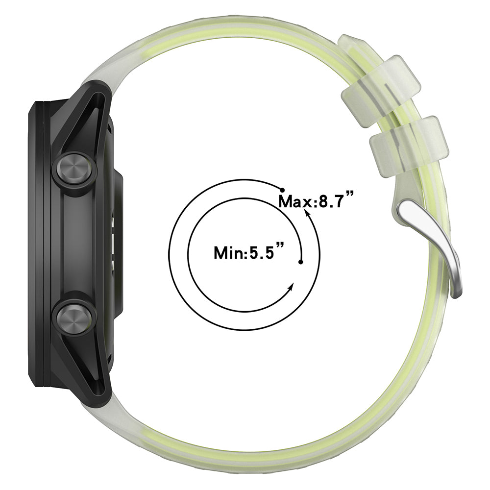 Techsuit W084 Strap for Samsung Galaxy Watch / Huawei Watch Series, 22mm, Yellow