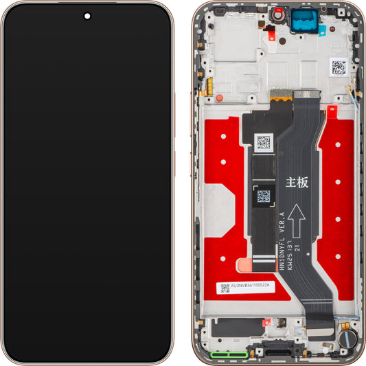 Honor 400 Display with Touchscreen, with Frame, Gold (Desert Gold), Service Pack 0235APNU