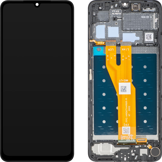 Οθόνη με Αφής Honor X5c / X5c Plus, με Πλαίσιο, Μαύρο, Service Pack 9707ACHU