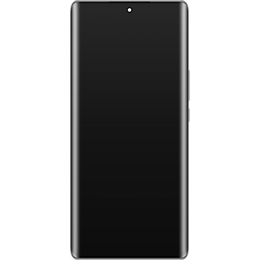 Honor Magic5 Lite / X9a Display with Touchscreen, Frame and Battery, Silver (Titanium Silver), Service Pack 0235AEMY