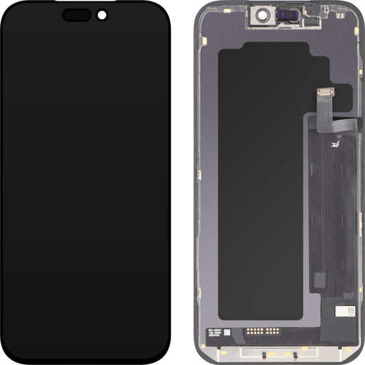 Οθόνη με Touchscreen JK για Apple iPhone 17 Pro Max, με Πλαίσιο, Έκδοση LCD In-Cell IC Movable, Μαύρο