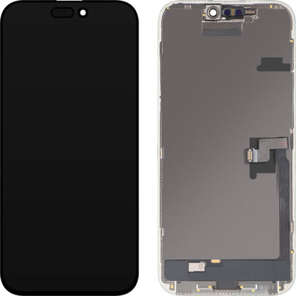 MP Touchscreen Display compatible with Apple iPhone 16 Pro Max, with Frame, Movable IC FHD OLED Version, Black