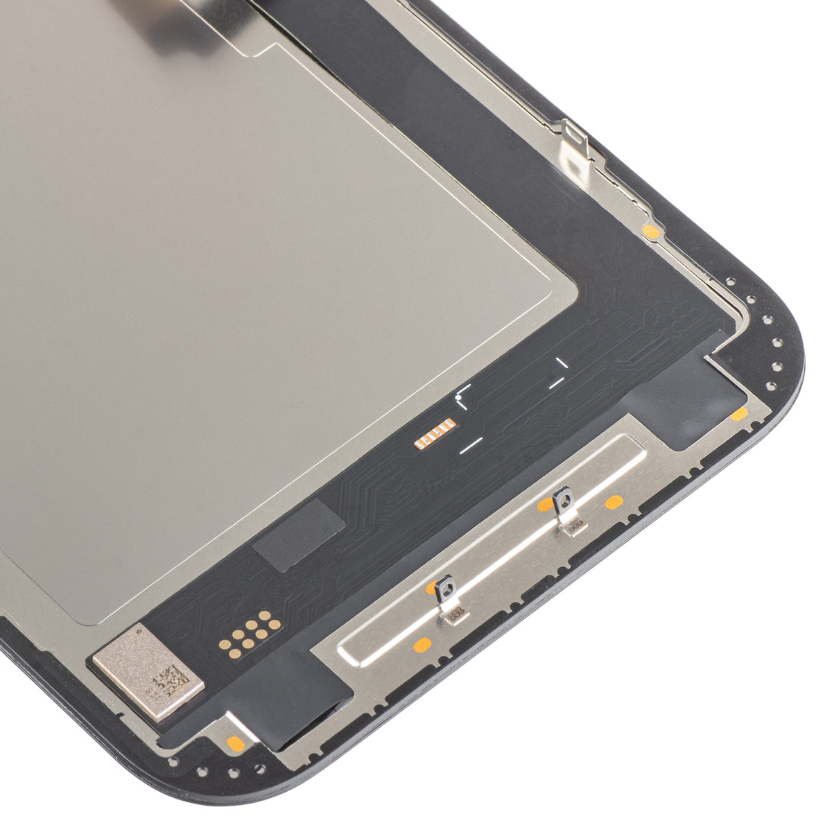 MP Touchscreen Display compatible with Apple iPhone 16 Plus, with Frame, Soft OLED IC Movable FHD Version, Black
