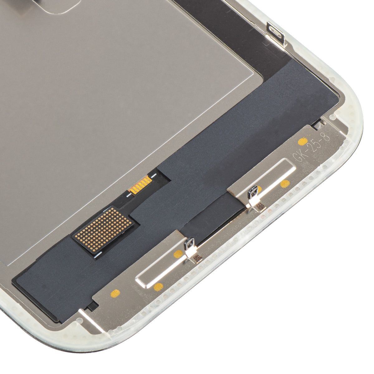 MP Touchscreen Display compatible with Apple iPhone 16 Pro, with Frame, Movable IC FHD OLED Version, Black