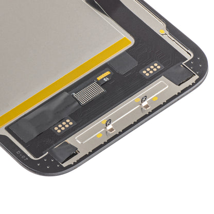 Οθόνη αφής MP συμβατή με Apple iPhone 15, με Πλαίσιο, Έκδοση Soft OLED FHD IC Movable, Μαύρη