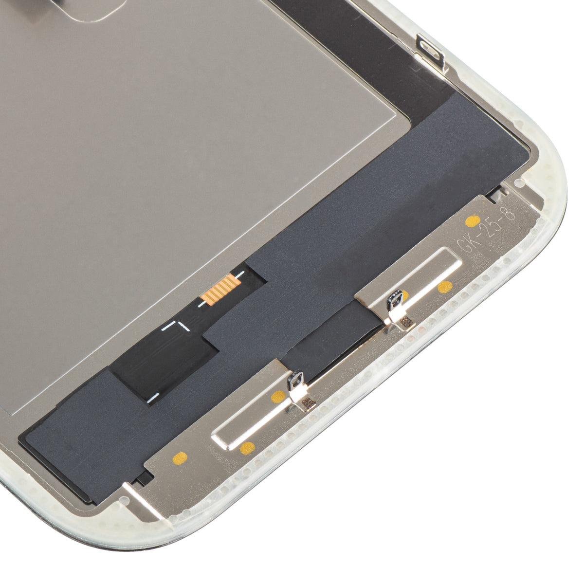 MP Touchscreen Display compatible with Apple iPhone 16 Pro, with Frame, Movable IC FHD OLED Version, Black