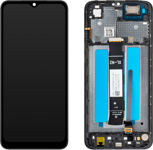 Οθόνη με οθόνη αφής MP συμβατή με Xiaomi Redmi A1 / A1+ / A2 / A2+, με Πλαίσιο, Μαύρη