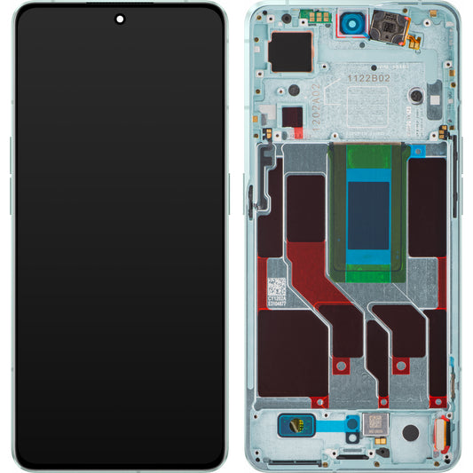 Display με Touchscreen Oppo Reno8 Pro+ / Reno8 Pro, με Πλαίσιο, Πράσινο, Service Pack 4130264