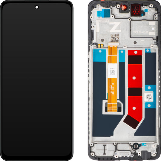 Οθόνη με οθόνη αφής Oppo A79, με πλαίσιο, μαύρο, Service Pack 621029000103
