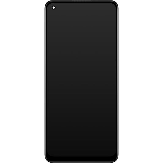 Display with Touchscreen Oppo Reno8 4G / Reno7 / F21 Pro, with Frame, Black, Service Pack 4130179