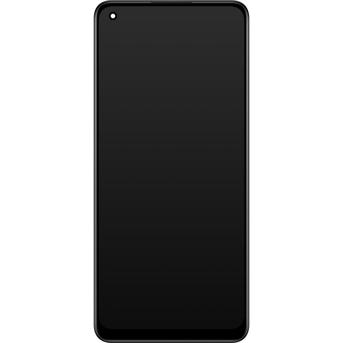 Display with Touchscreen Oppo Reno8, with Frame, Black, Service Pack 4130256