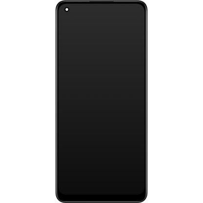 Display with Touchscreen Oppo Reno8, with Frame, Black, Service Pack 4130256