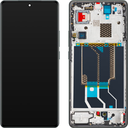 Οθόνη με οθόνη αφής Realme GT 6T, με πλαίσιο, Πράσινο (Razor Green), Service Pack 621029000190