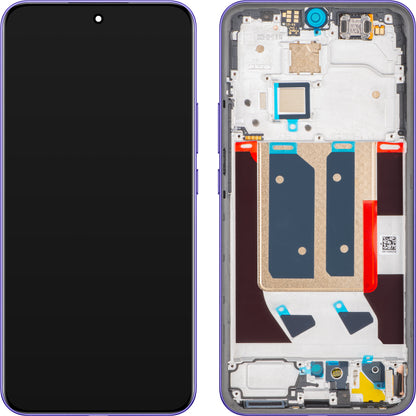 Οθόνη με Αφή Realme 14 Pro+, με Πλαίσιο, Μωβ (Bikaner Purple), Service Pack 621039000081