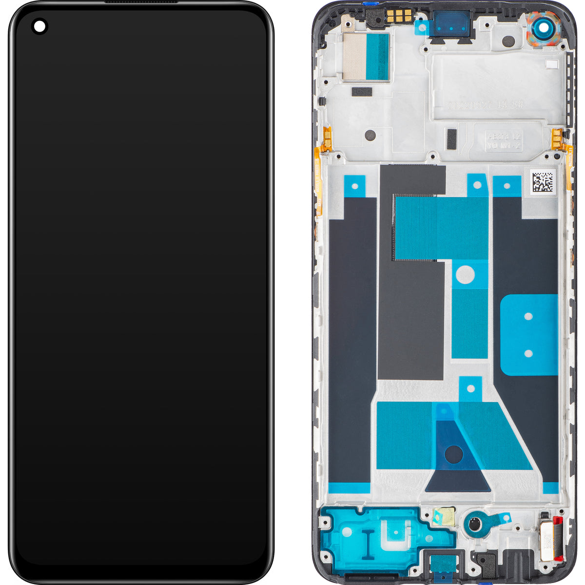 Οθόνη με οθόνη αφής Realme 9, με πλαίσιο, μαύρο, ανταλλακτικό 4130176