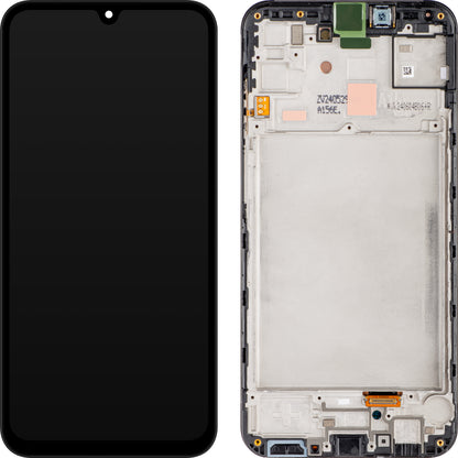 Οθόνη με Αφή Samsung Galaxy A15 5G A156 / A15 A155, με Πλαίσιο, Μαύρο (Brave Black), Service Pack GH82-33637A