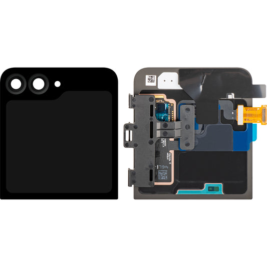 Display με Touchscreen Samsung Galaxy Z Flip6 F741, Sub Outer, Μαύρο, Service Pack GH97-30012E