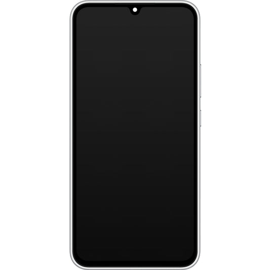 Οθόνη με Αφή Samsung Galaxy A34 A346, με Πλαίσιο, Ασημί, Service Pack GH82-31200B