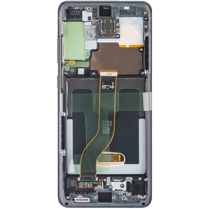 Samsung Galaxy S20+ 5G G986 / S20+ G985 Display with Touchscreen, with Frame, Black, Service Pack GH82-31441A