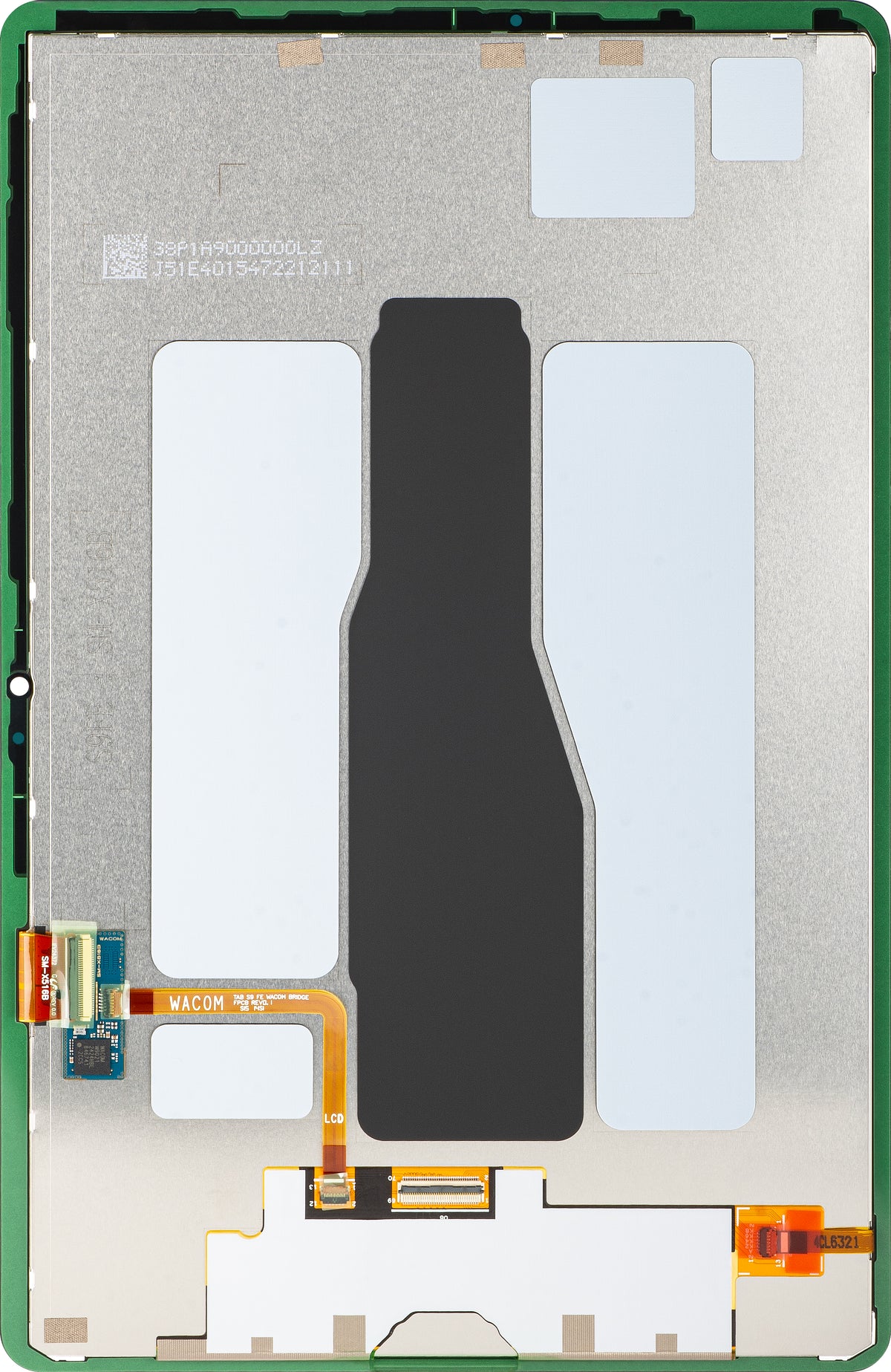 Οθόνη με οθόνη αφής Samsung Galaxy Tab S9 FE X510 / X516, Service Pack GH82-32743A