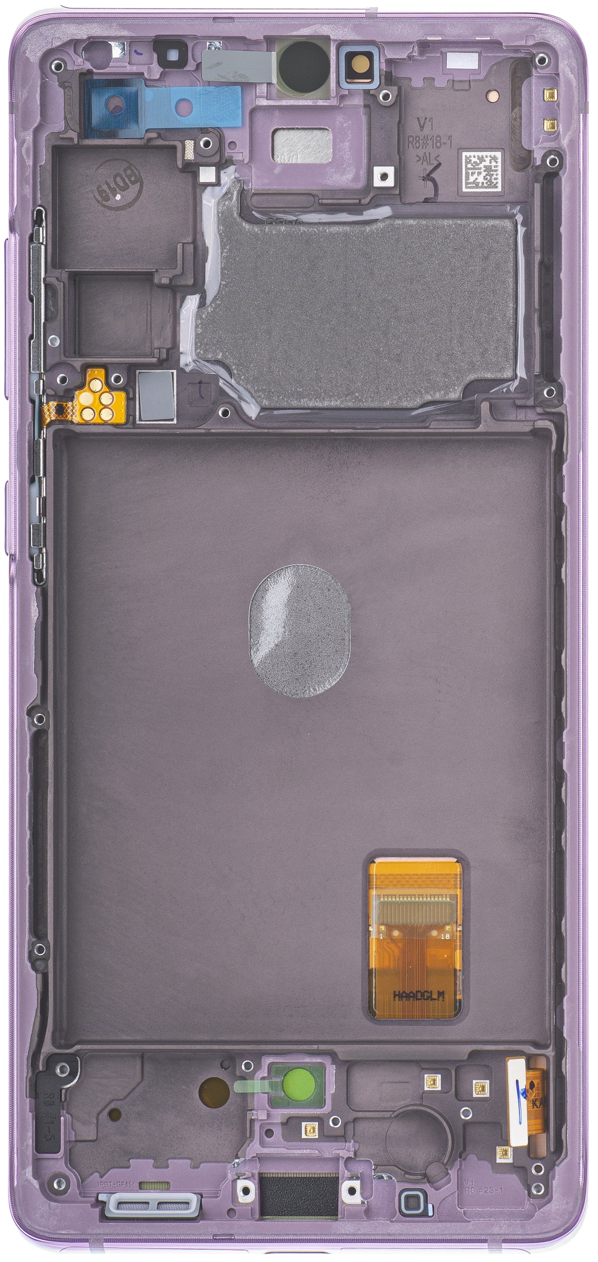 Οθόνη με Touchscreen Samsung Galaxy S20 FE G780, με Πλαίσιο, Μωβ, Swap GH82-24219C
