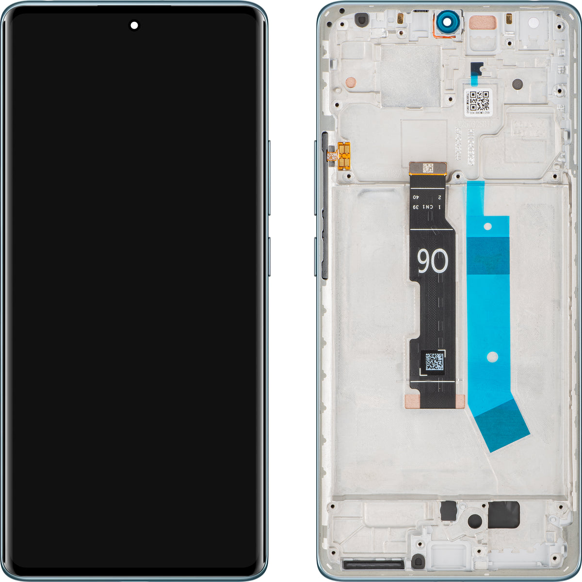 Xiaomi Redmi Note 14 Pro 4G Display with Touchscreen, with Frame, Blue (Ocean Blue), Service Pack 560001000O600