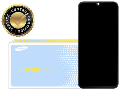 Samsung Galaxy A70 A705 Touchscreen Display, with Frame, Black, Service Pack GH82-19747A