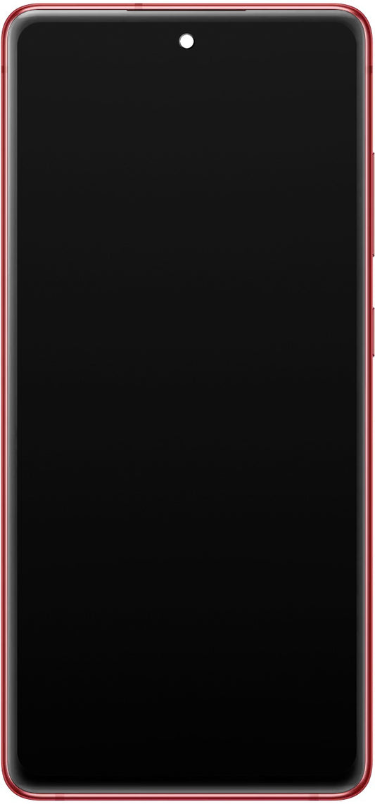 Οθόνη με Touchscreen Samsung Galaxy S20 FE 5G G781, με Πλαίσιο, Κόκκινο, Service Pack GH82-24214E