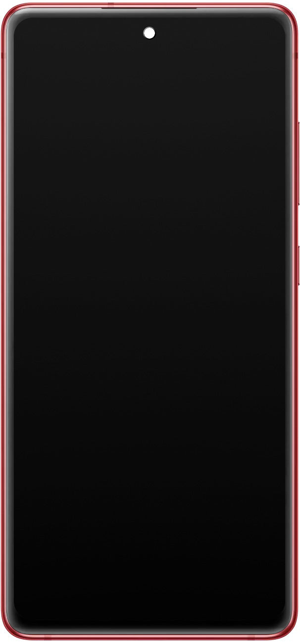 Οθόνη με Touchscreen Samsung Galaxy S20 FE G780, με Πλαίσιο, Κόκκινο, Service Pack GH82-24219E