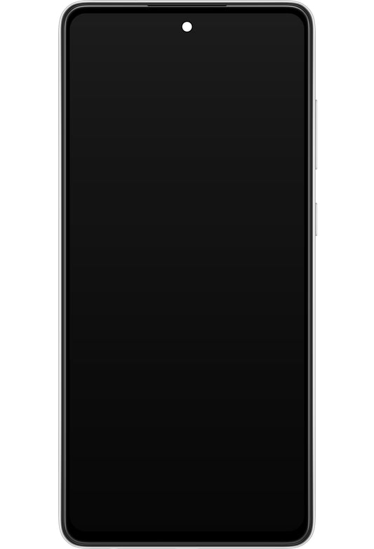 Οθόνη με Touchscreen Samsung Galaxy A72 A725 / A72 5G A726, με Πλαίσιο, Λευκό, Service Pack GH82-25460D