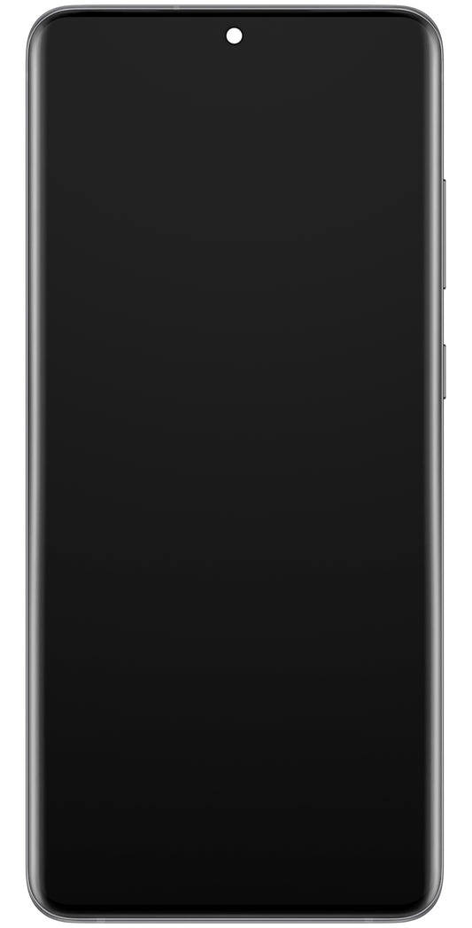 Οθόνη με Touchscreen Samsung Galaxy S20 Ultra 5G G988 / S20 Ultra G988, με Πλαίσιο, Γκρι, Service Pack GH82-26032B