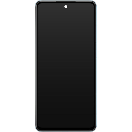 Οθόνη με Touchscreen Samsung Galaxy A52 5G A526 / A52 A525, με Πλαίσιο, Μπλε, Service Pack GH82-25524B