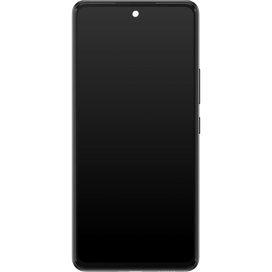 Samsung Galaxy A53 5G A536 Touchscreen Display with Frame, Black, Service Pack GH82-28024A