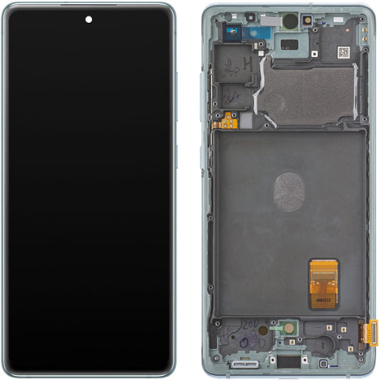 Οθόνη με οθόνη αφής Samsung Galaxy S20 FE G780, με πλαίσιο, πράσινο (Cloud Mint), Service Pack GH82-24220D