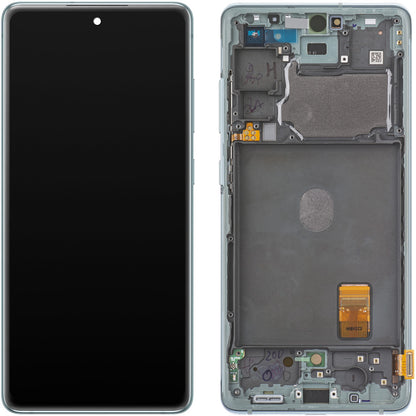 Οθόνη με Touchscreen Samsung Galaxy S20 FE 5G G781, με Πλαίσιο, Πράσινο (Cloud Mint), Service Pack GH82-24214D