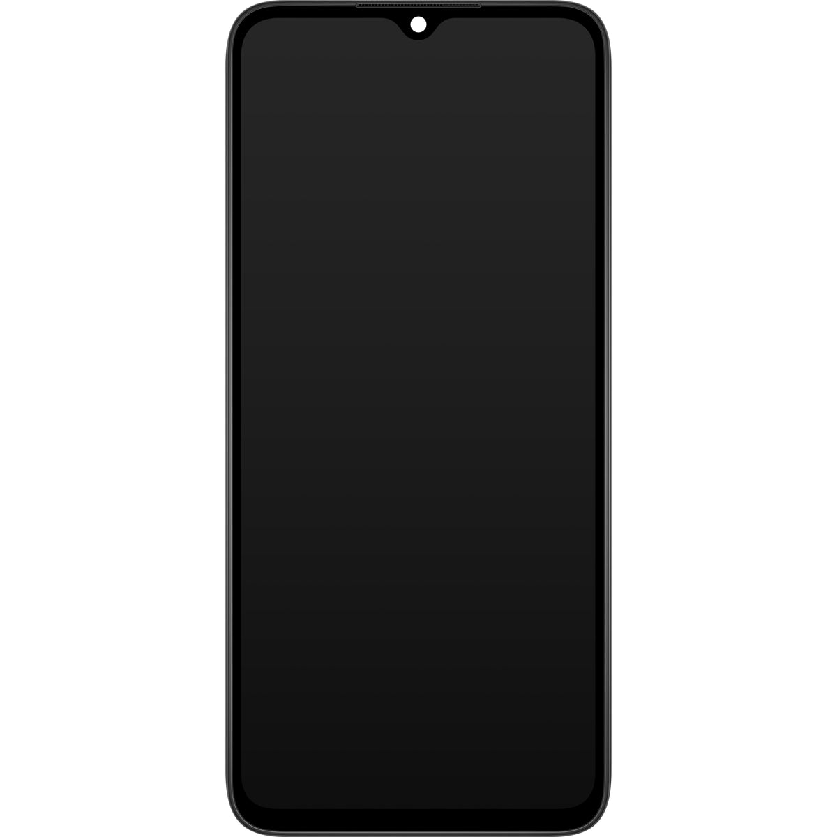 Xiaomi Redmi Redmi 9C NFC / 9C / 9A Touchscreen Display with Frame, Black, Service Pack 5600070C3L00