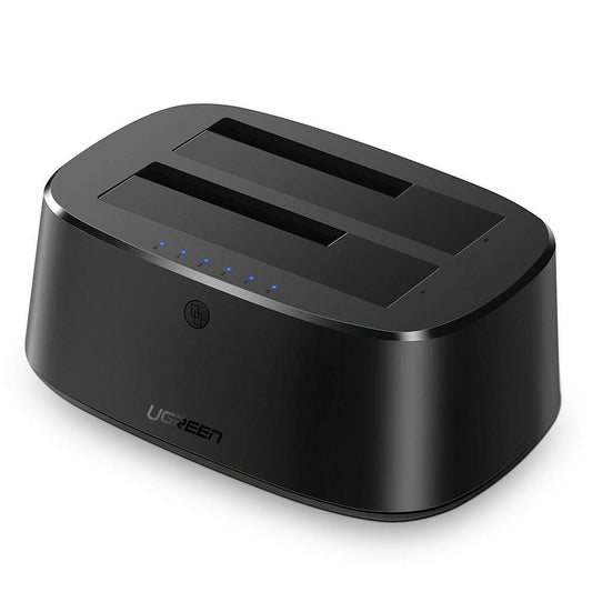 Docking Station UGREEN CM198 (50857) για HDD / SSD SATA 2.5inch / 3.5inch, Μαύρο