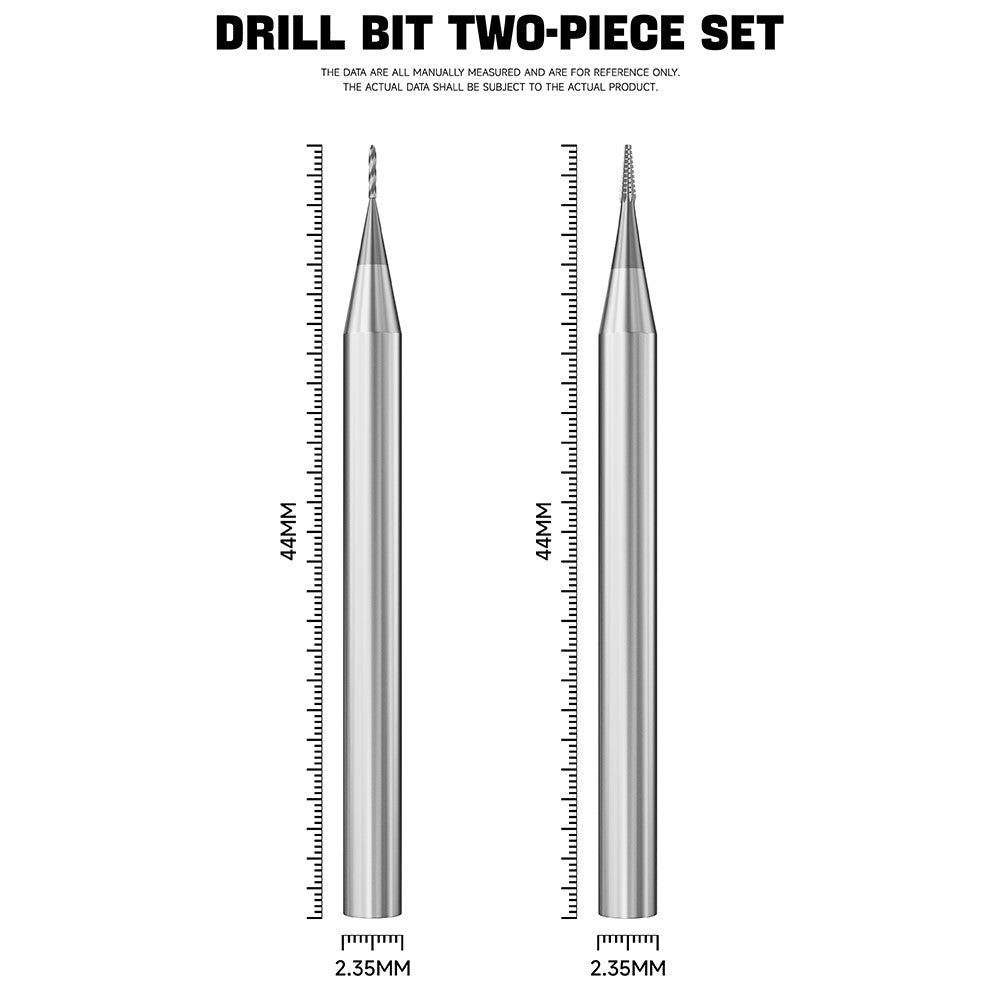 Luowei LW-331 Extractor Bit for Broken Screw Removal, 2in1