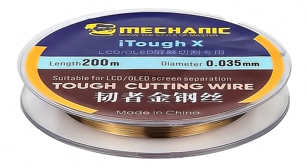 Νήμα Μολυβδαινίου Μηχανικό iTough X, 0.035mm, 200m