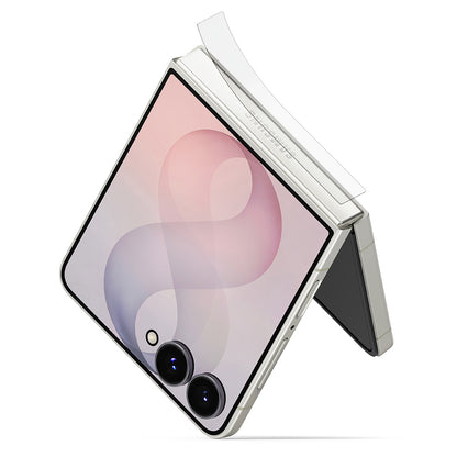 Προστατευτική μεμβράνη μεντεσέ Ringke Dual Easy για Samsung Galaxy Z Flip8 F776, Πλαστικό, Σετ 2 τεμαχίων