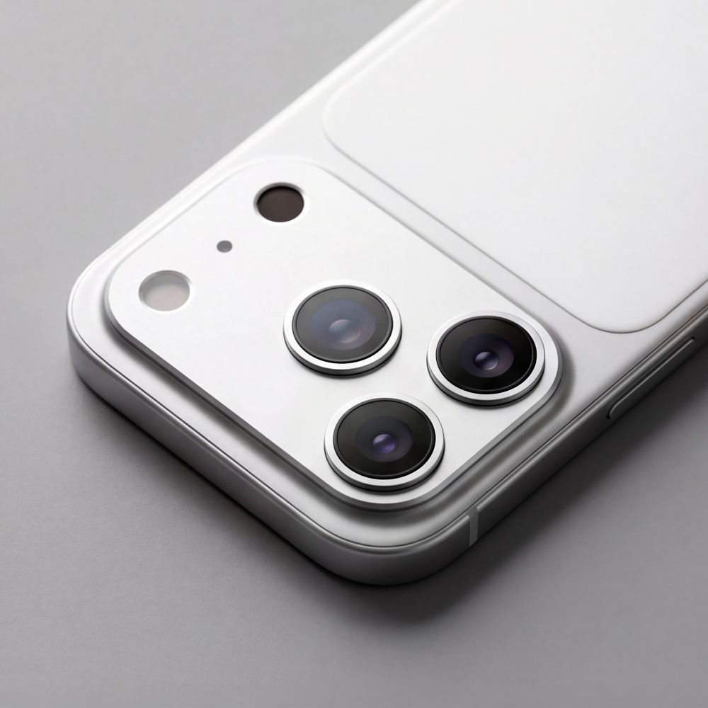 Προστατευτική μεμβράνη κάμερας πίσω Tech-Protect CamFull Fit+ για Apple iPhone 18 Pro, ασφαλισμένο γυαλί, ασημί