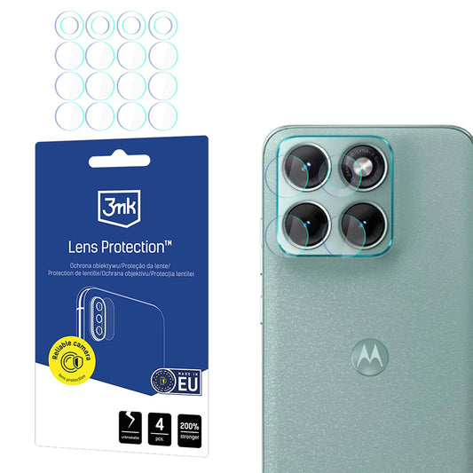 Προστατευτική Μεμβράνη Κάμερας Πίσω 3MK Protection για Motorola Edge 70 Fusion, Εύκαμπτο Γυαλί, Σετ 4 τεμαχίων, Διαφανής