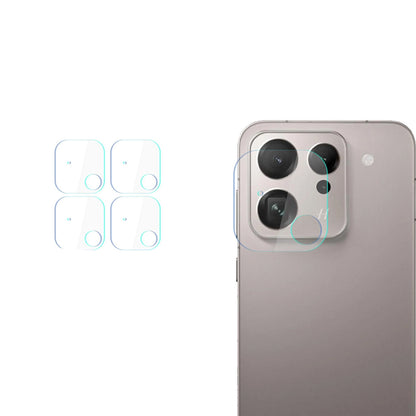 Back Camera Protection Film 3MK Protection for Oppo Find X9, Tempered Glass, Set of 4 pieces, Transparent