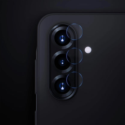 3MK Protection Rear Camera Protective Film for Xiaomi Redmi Note 13 Pro+, Flexible Glass, Set of 4 Pieces, Transparent