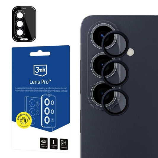 Προστατευτική Μεμβράνη Κάμερας Πίσω 3MK Protection Pro για Samsung Galaxy S26 S942, Ενισχυμένο Γυαλί, Μαύρη